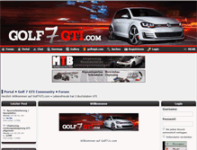 Tablet Screenshot of golf7gti.net